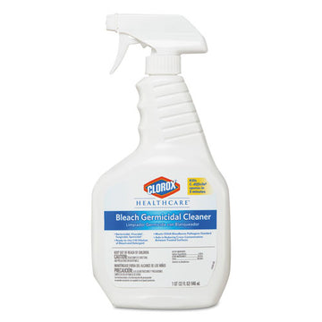 Clorox® Healthcare® Bleach Germicidal Cleaner, 32 Oz Spray Bottle freeshipping - TVN Wholesale